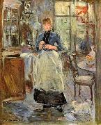 Berthe Morisot The Dining Room oil painting reproduction